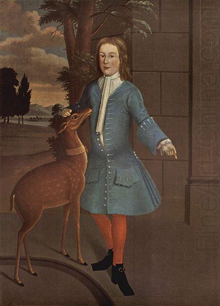 Portrat des John van Cortlandt, unknow artist